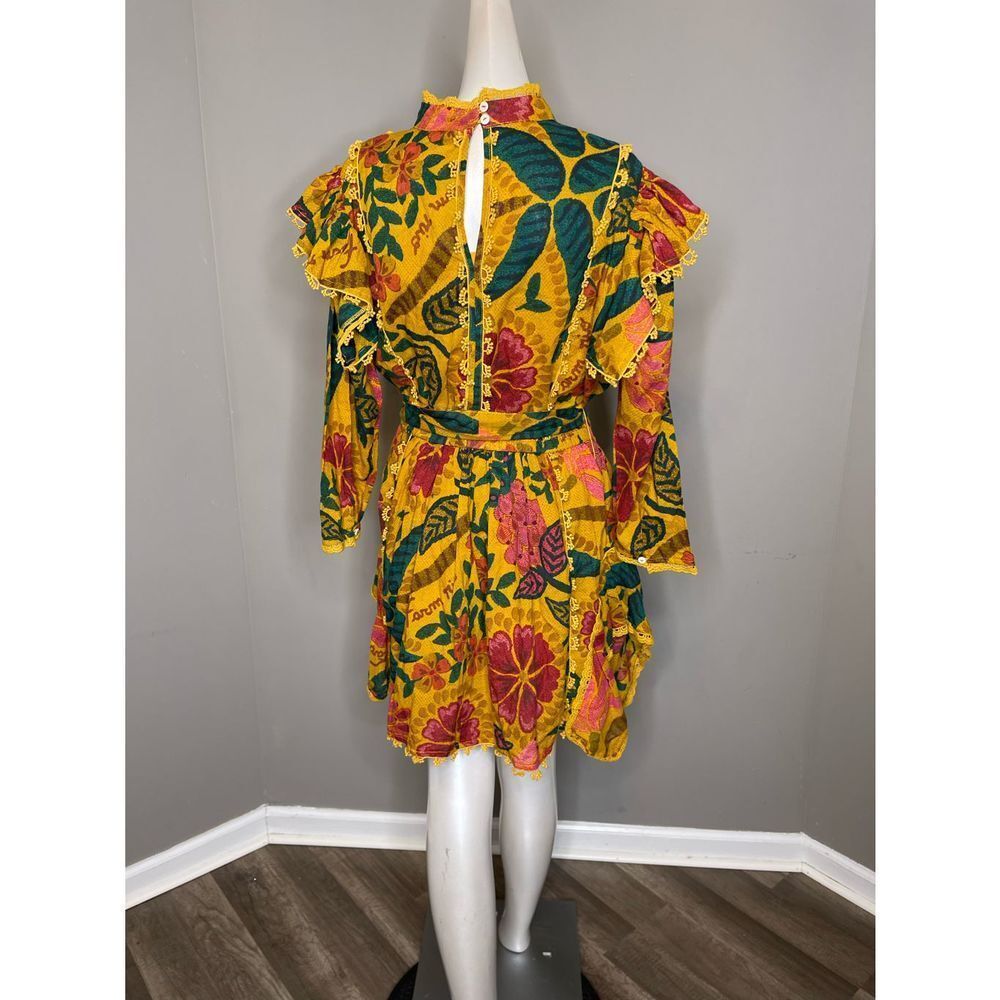 Farm Rio
Cotton Ruffle Minidress - Picture 9 of 10